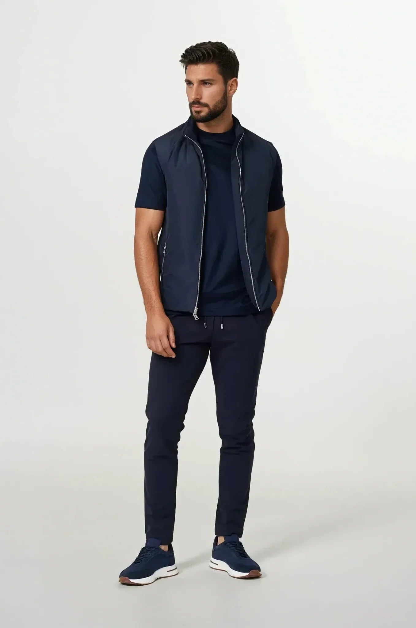 Zip-Up Sleeveless Bodywarmer